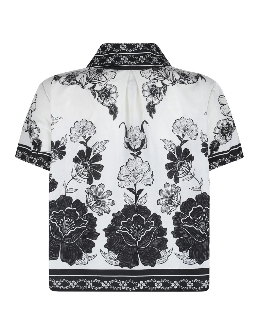 Flower leopards shirt