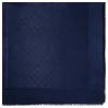 GG silk cotton jacquard shawl