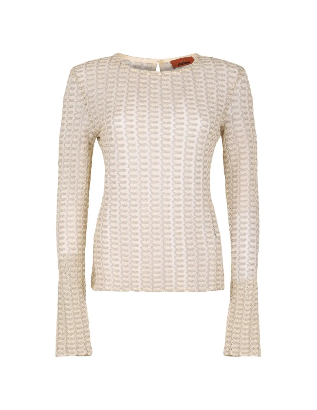 Gold and cream sweater