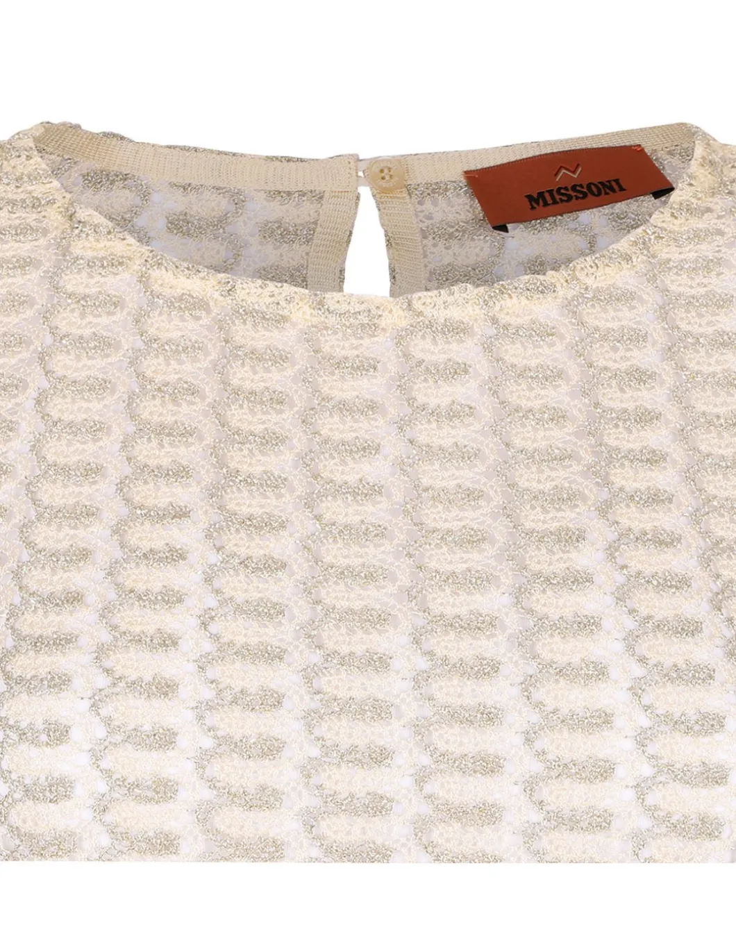 Gold and cream sweater
