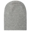 Graphite gray cashmere beanie