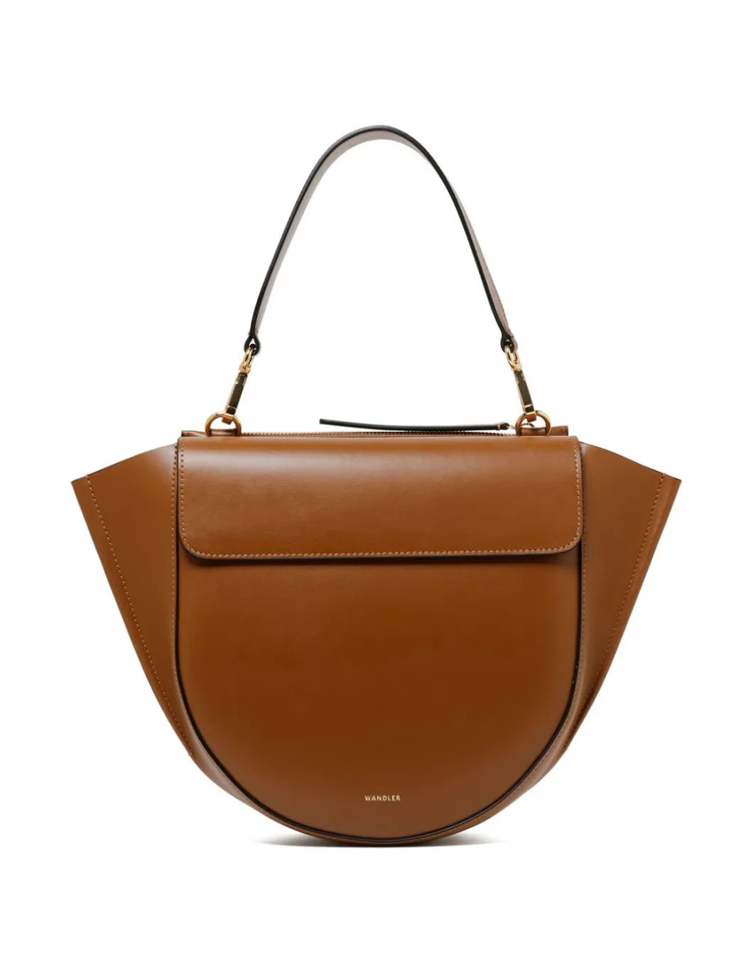 Hortensia medium saddle hue bag