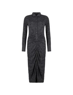 Ivalia anthracite gray dress