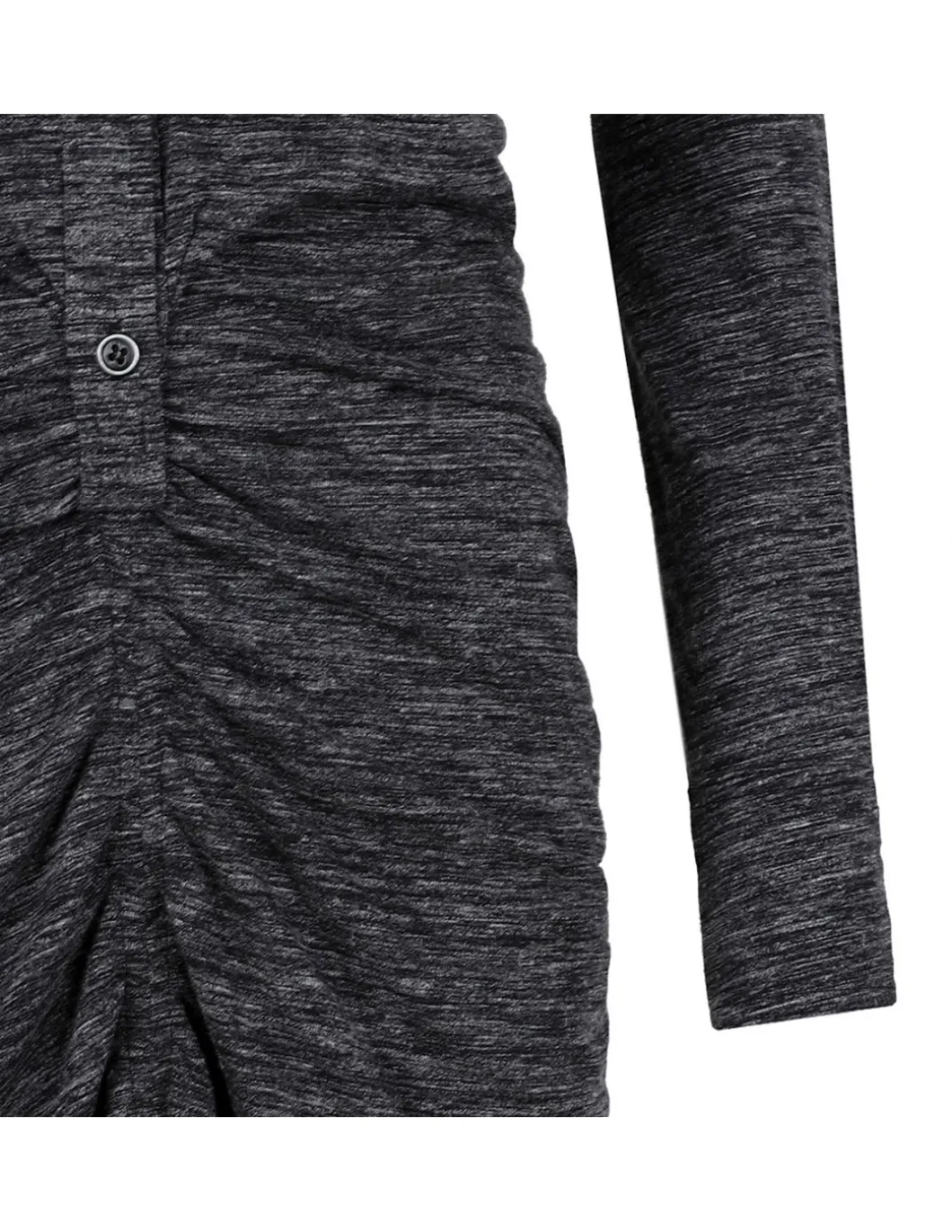 Ivalia anthracite gray dress