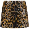 Jacquard mini skirt
