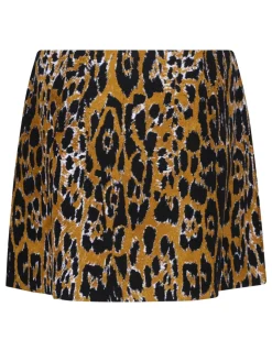 Jacquard mini skirt