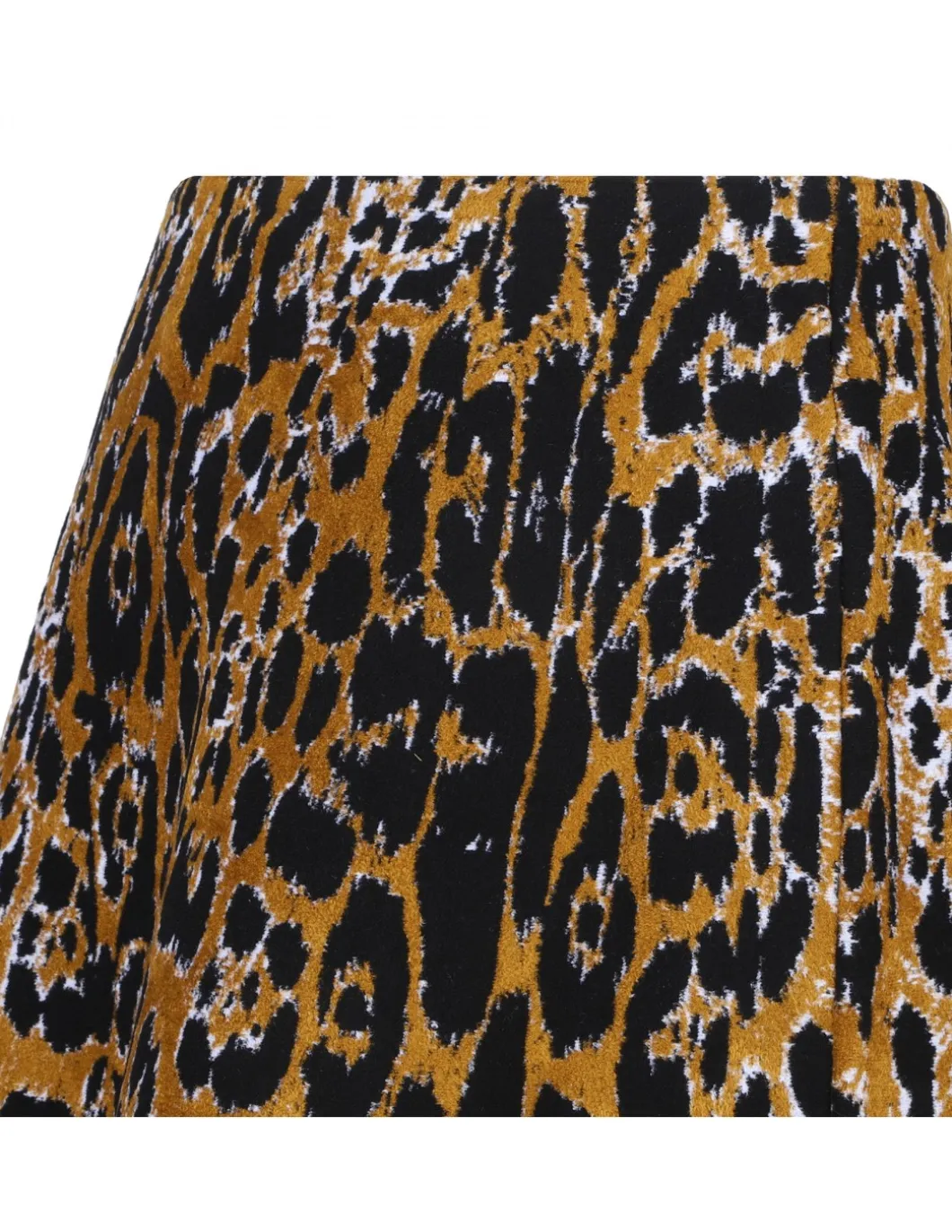Jacquard mini skirt