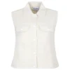 Jess sleeveless cashmere top