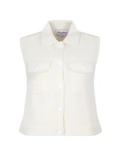 Jess sleeveless cashmere top