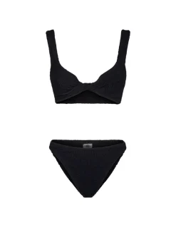 Juno black bikini set