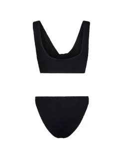Juno black bikini set