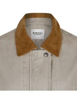 Kimelia coated cotton jacket