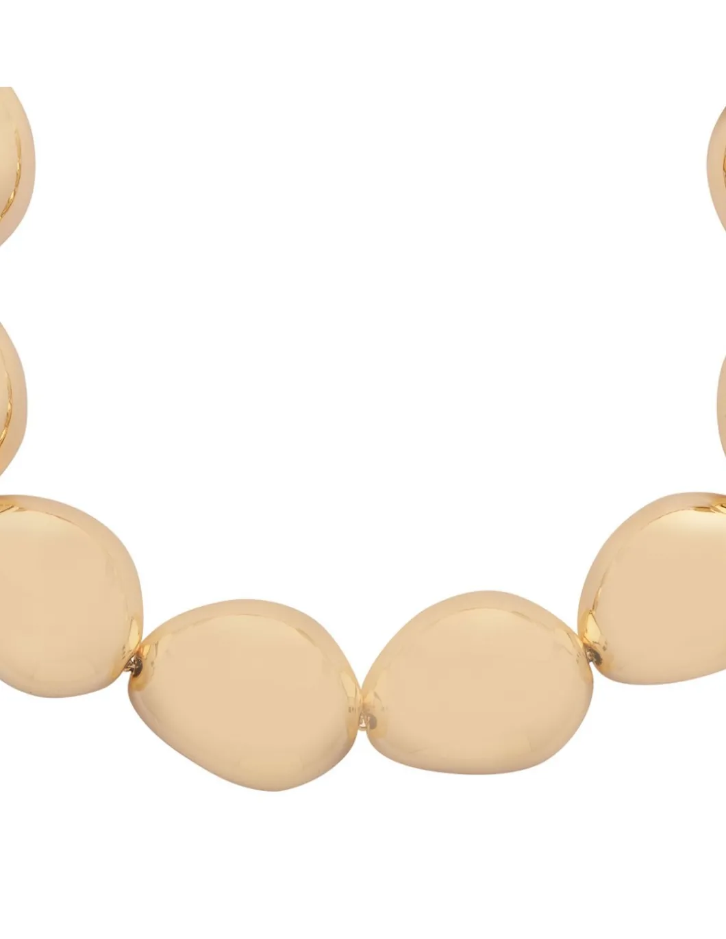 Lace stone gold necklace