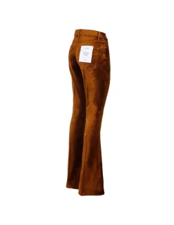 Le High Flare velvet pants