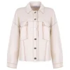Levo cashmere overshirt