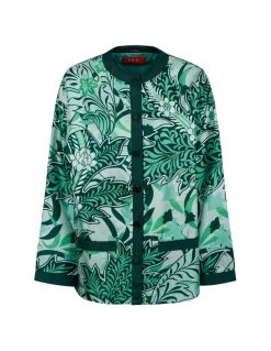 Ligea silk twill shirt-jacket