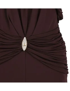 Lightweight jersey fabric dress