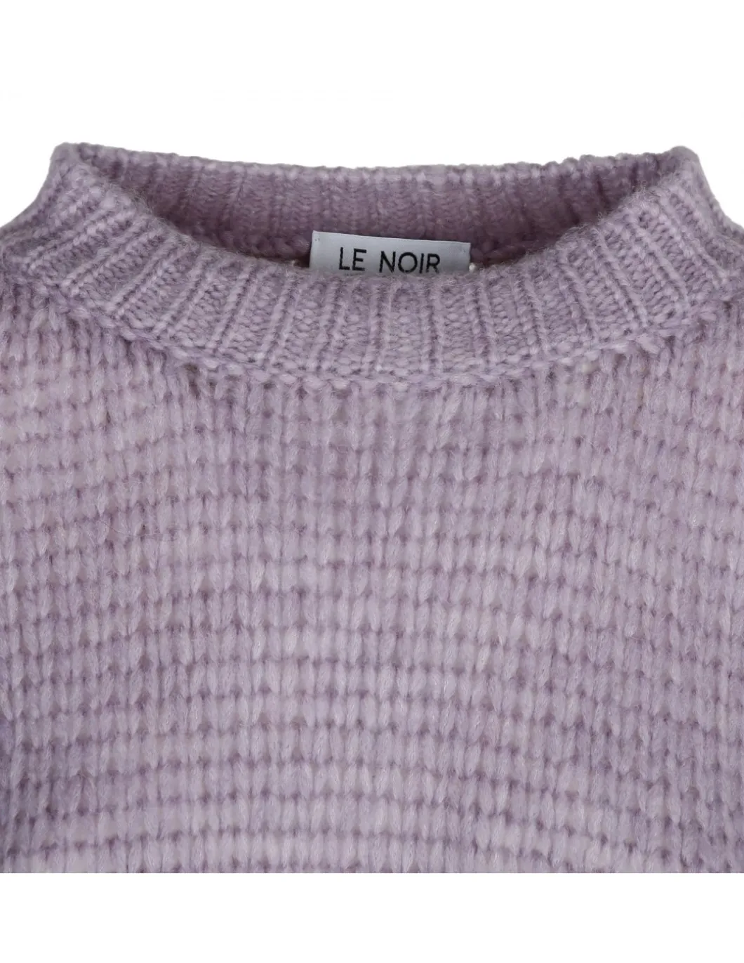 Lilac alpaca blend sweater
