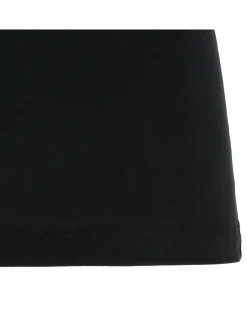 Logo black tank top