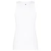 Logo white tank top
