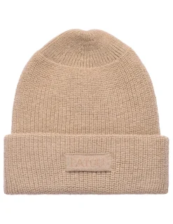 Logo-embroidered beanie