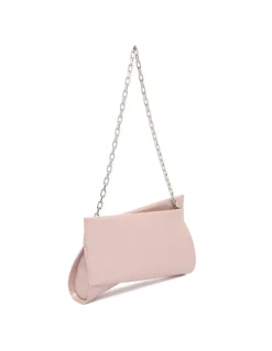Loubitwist patent leather clutch