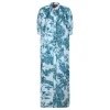Mete long shirt-dress