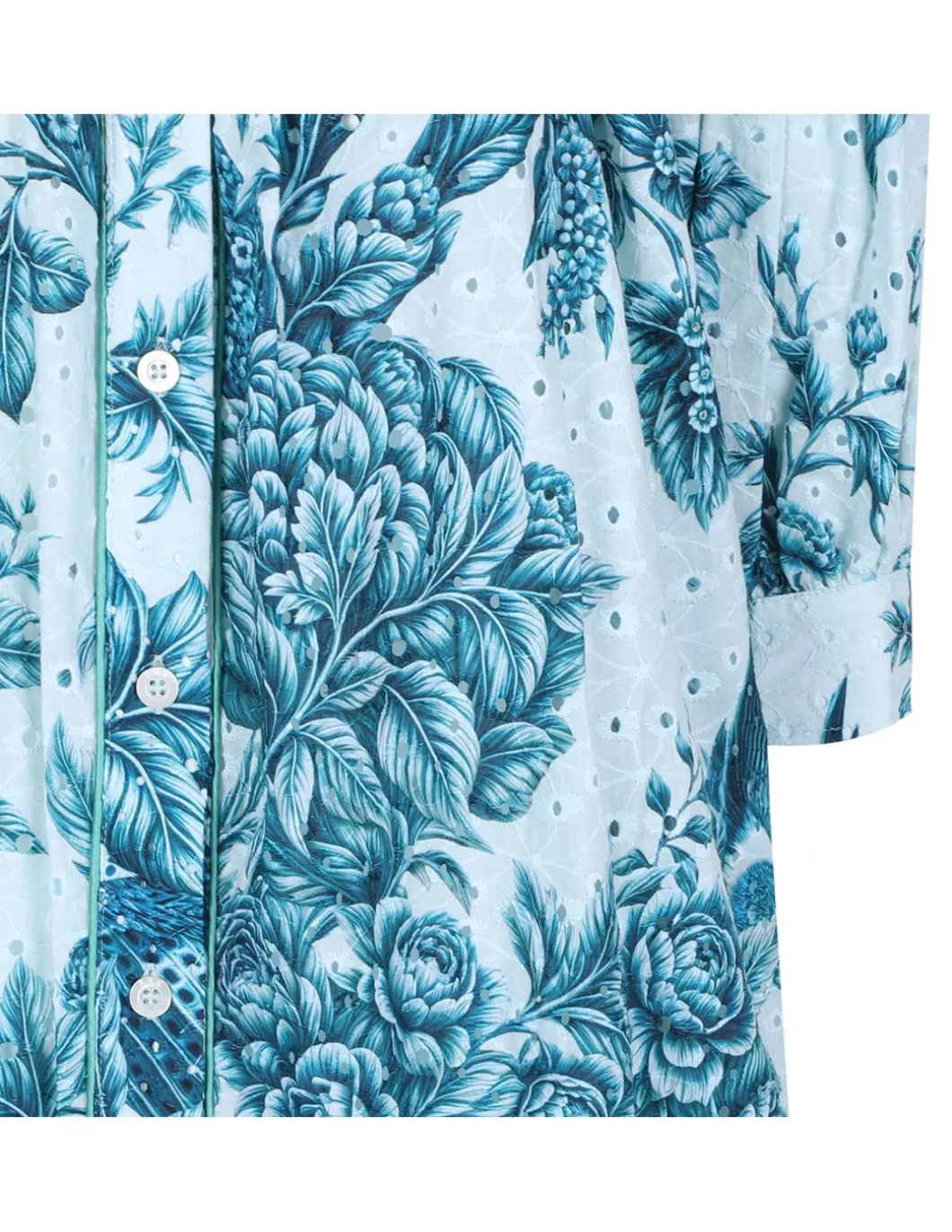 Mete long shirt-dress