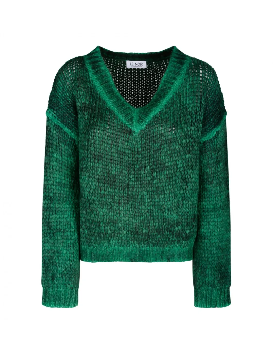 Mint green alpaca blend sweater