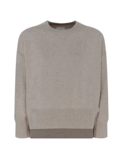 Moon dust hue cashmere pullover
