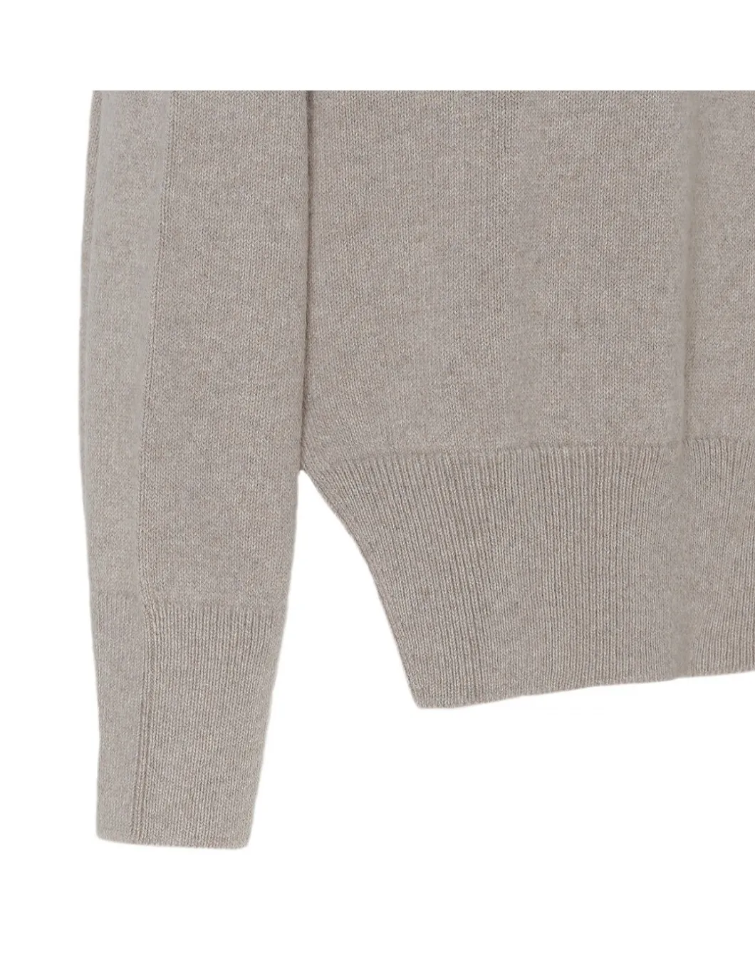 Moon dust hue cashmere pullover
