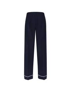 Navy blue wool pants