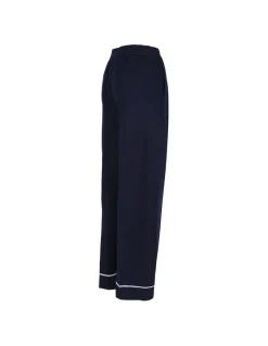 Navy blue wool pants