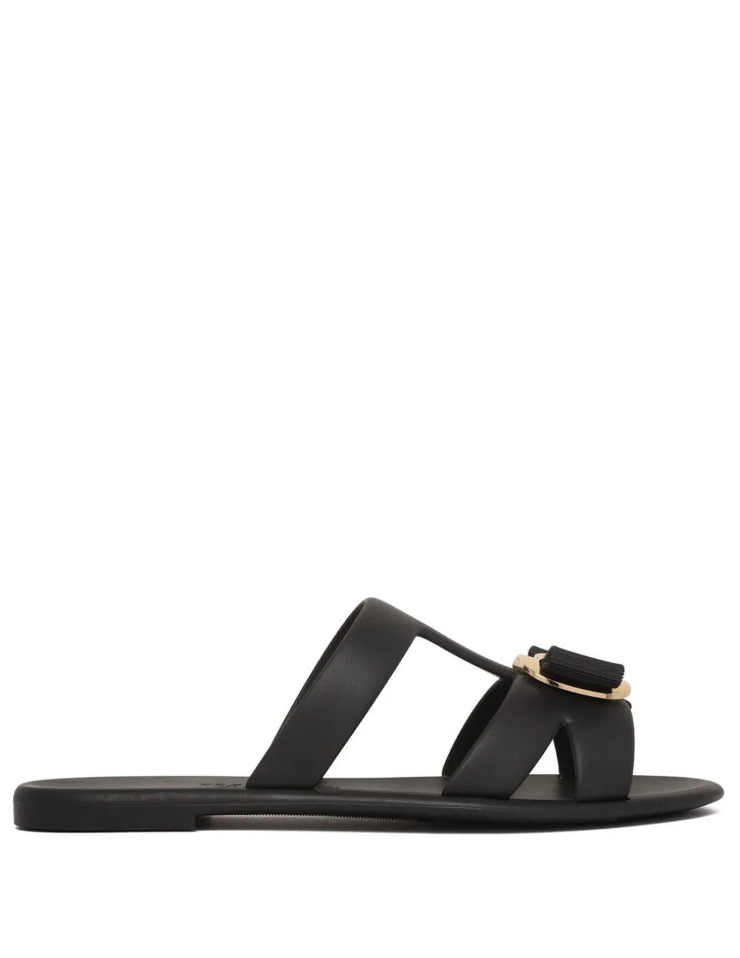New Vara plate strappy slide sandals