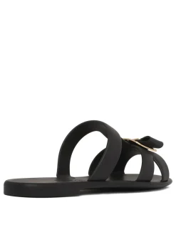 New Vara plate strappy slide sandals