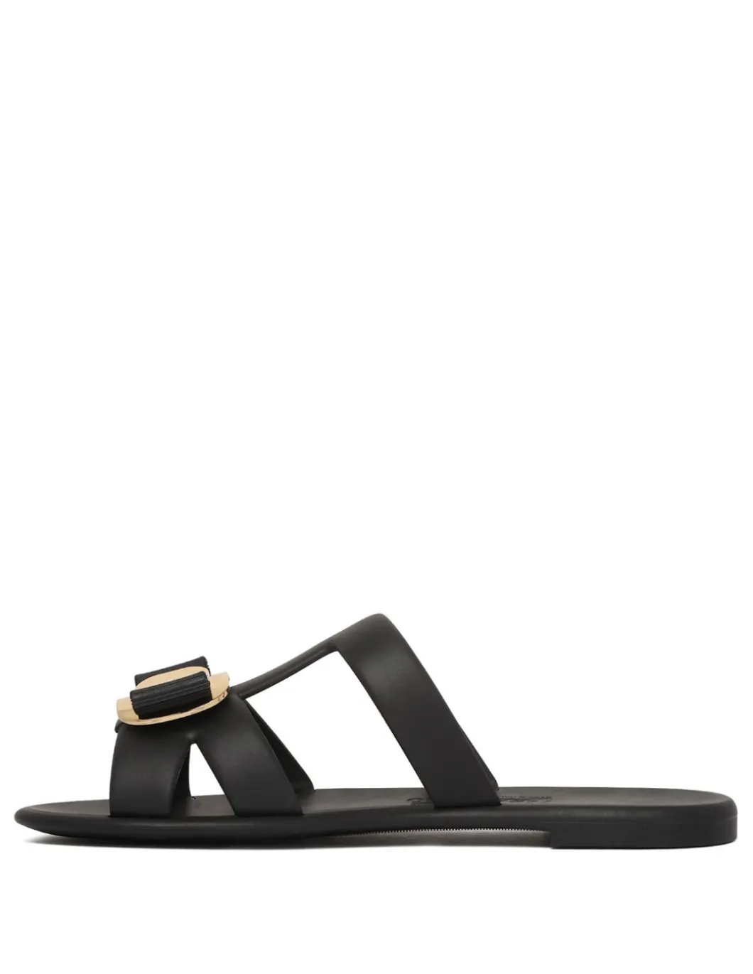 New Vara plate strappy slide sandals
