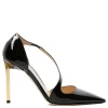 Newton patent leather pumps