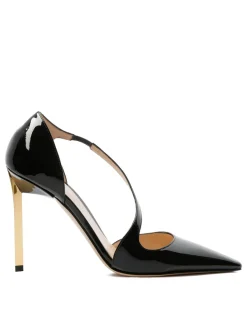Newton patent leather pumps