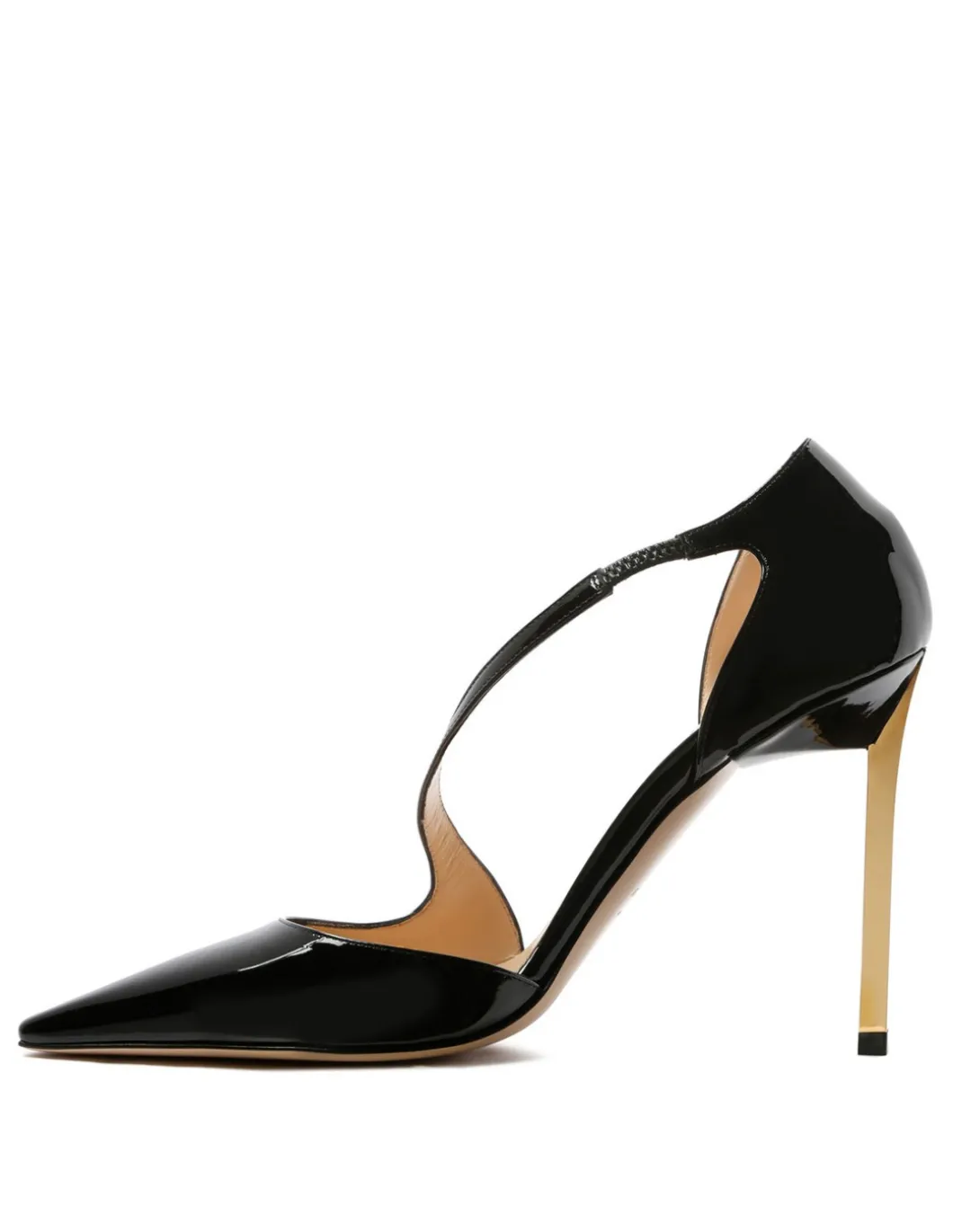 Newton patent leather pumps