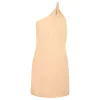 Nude cady dress