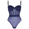 Oltremare blue bodysuit