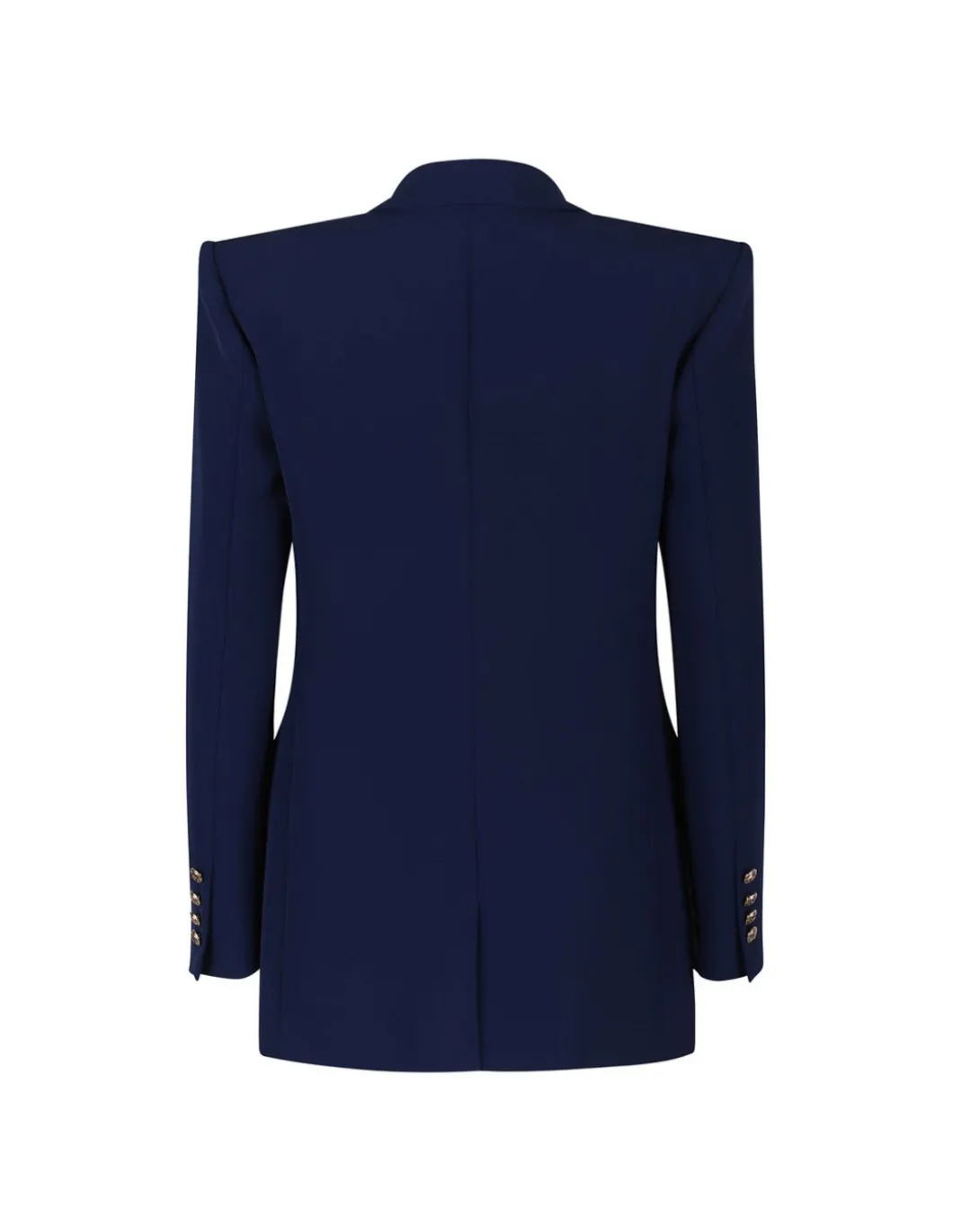 Oltremare blue crepe blazer
