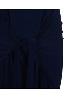 One shoulder gown
