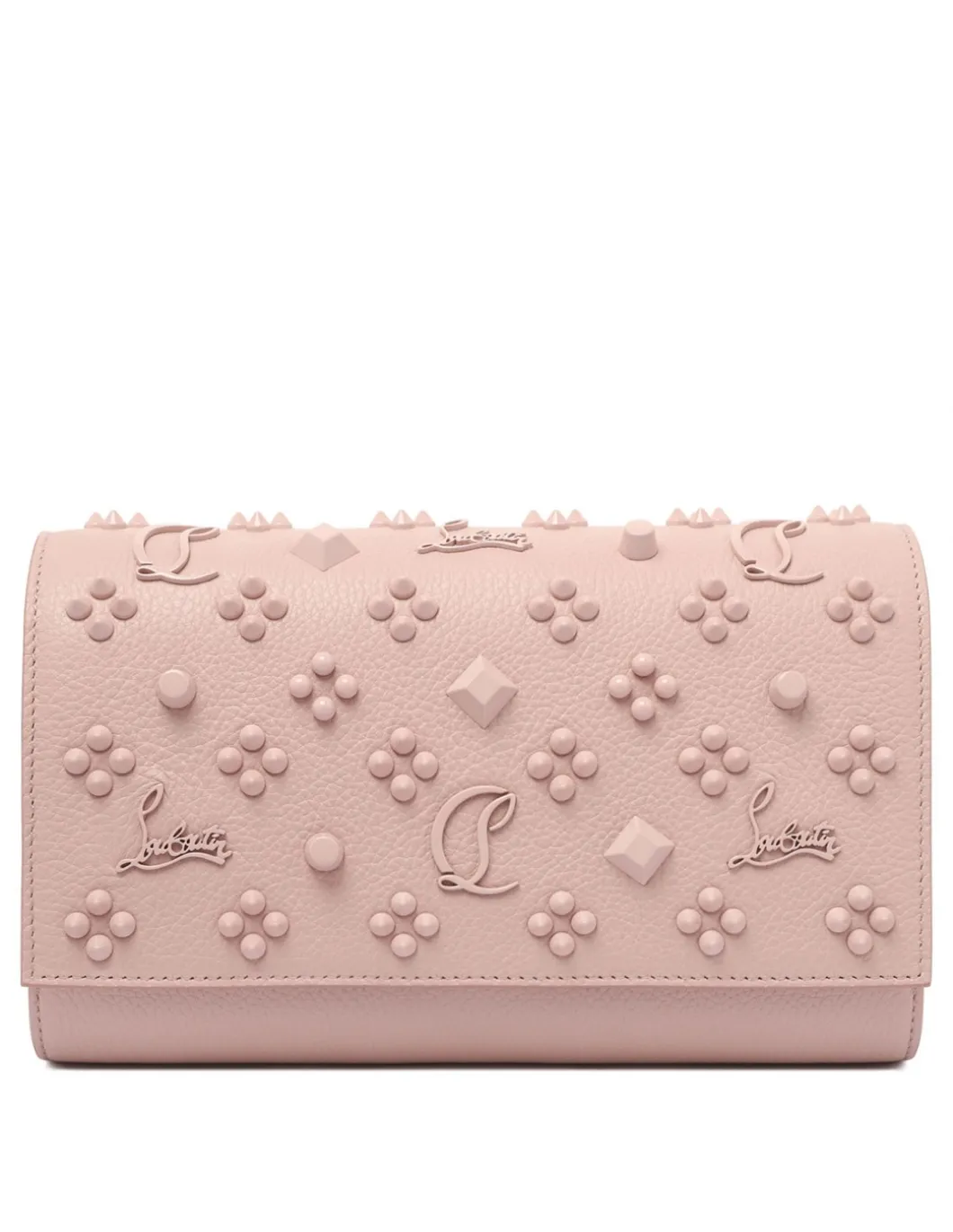 Paloma leather clutch