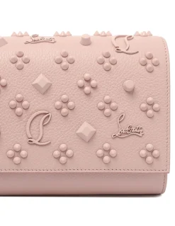 Paloma leather clutch