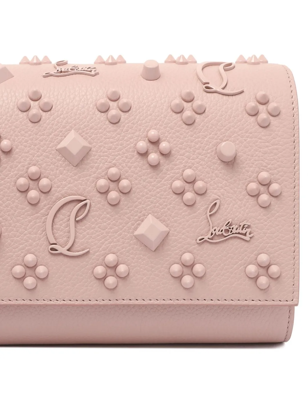 Paloma leather clutch