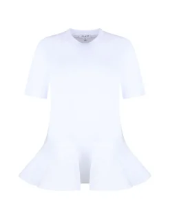 Peplum white T-Shirt