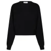 Polis black wool-blend sweater