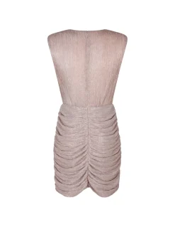 Rampling metallic jersey mini dress