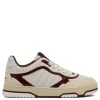 Re-Web leather sneakers
